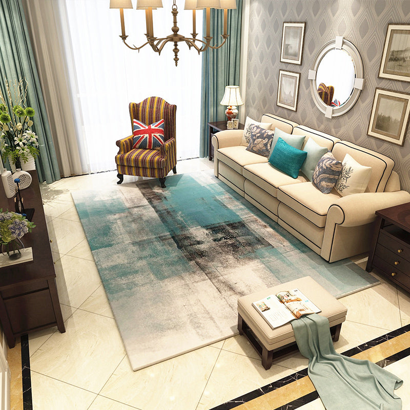 BowLift | Unique Abstract Rug Modernism Rug Polyester Machine Washable Non-Slip Pet Friendly Carpet for Living Room