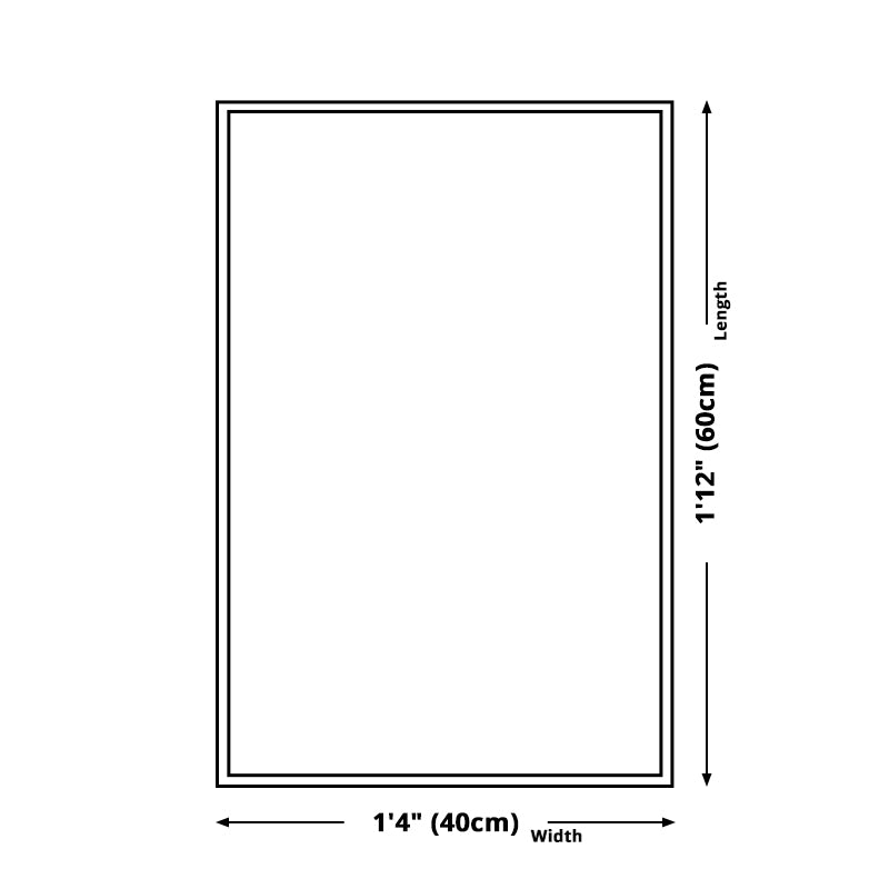 BowLift | Brown Bedroom Rug Novelty Geometry Rectangle Check Stripe Print Rug Polyester Washable Area Rug