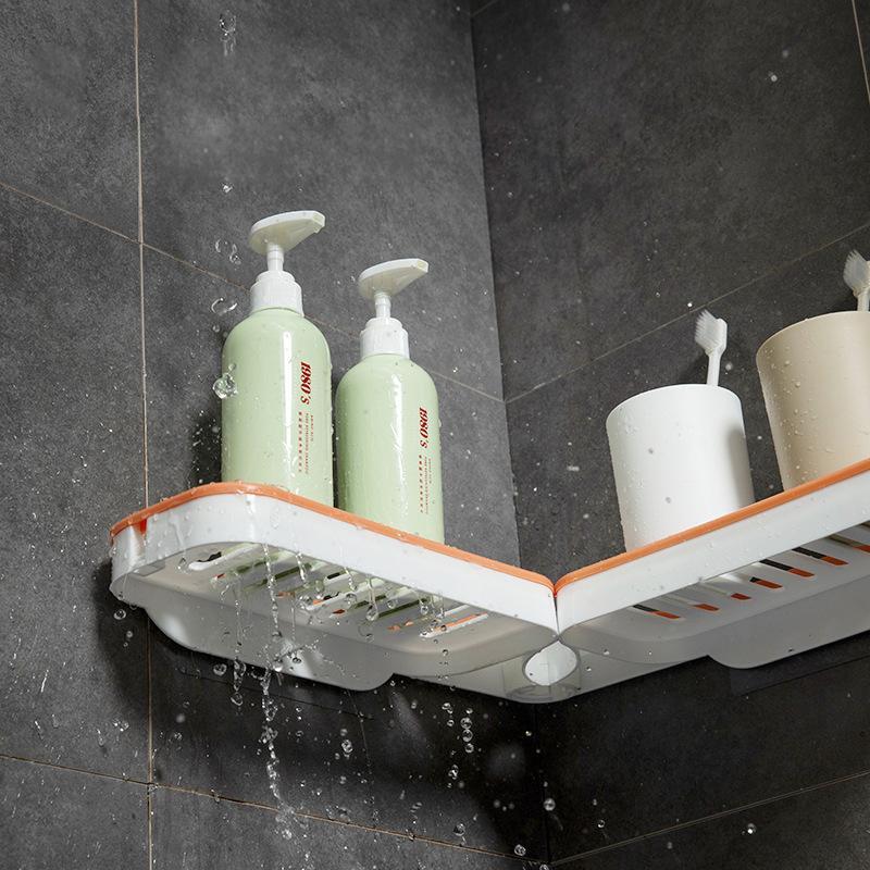 BowLift | Bathroom Corner Hole-Free Shelf