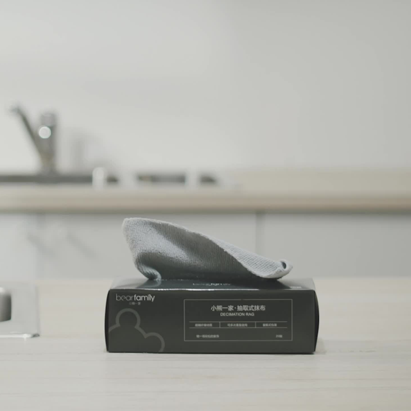 BowLift | Expandable absorbent microfiber cloths