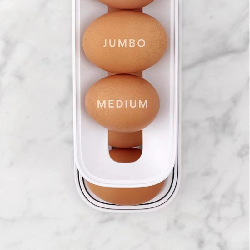 BowLift | Automatic Scroll Egg Holder Storage Box
