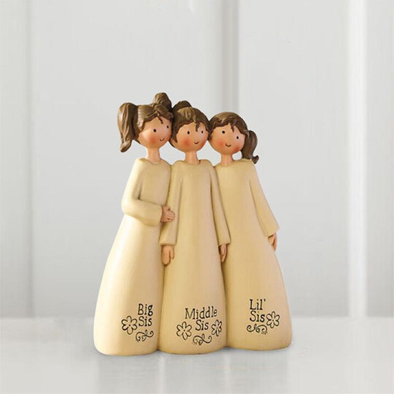 BowLift | Celebration Friendship Gifts Statue - Hand-Painted Sculptures Ornament