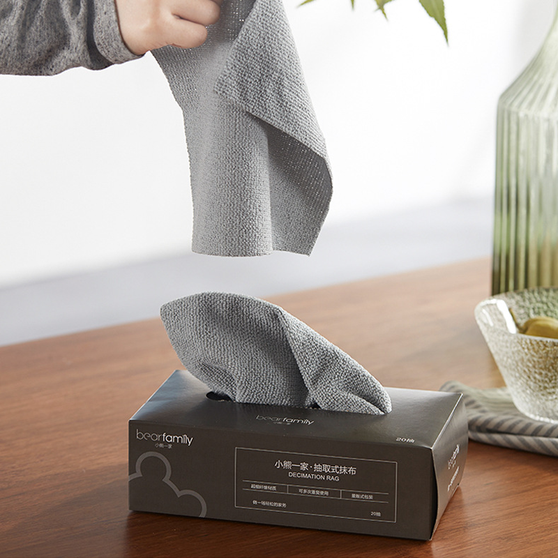 BowLift | Expandable absorbent microfiber cloths