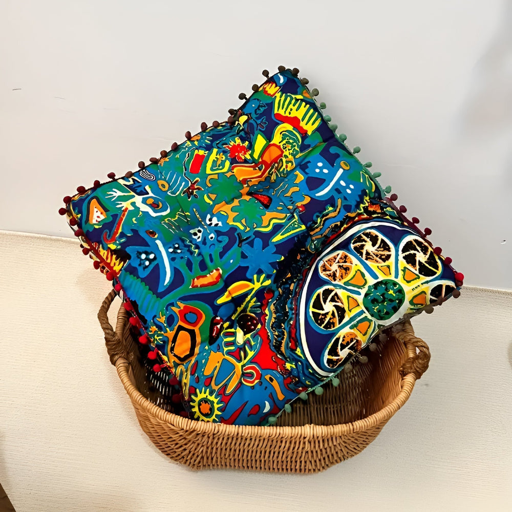 BowLift | Boho Style Square Floor Cushion