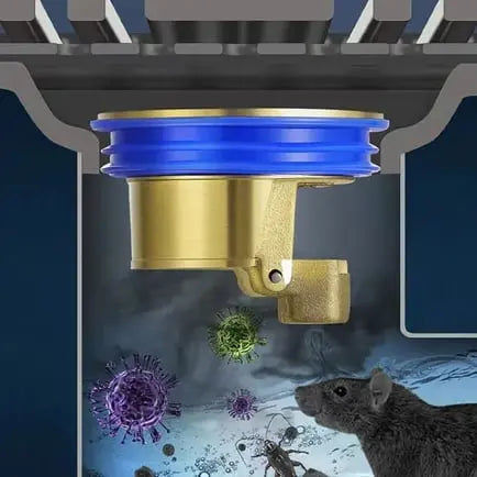 BowLift | Brass drain core – Odor stopper & hair strainer for floor drains