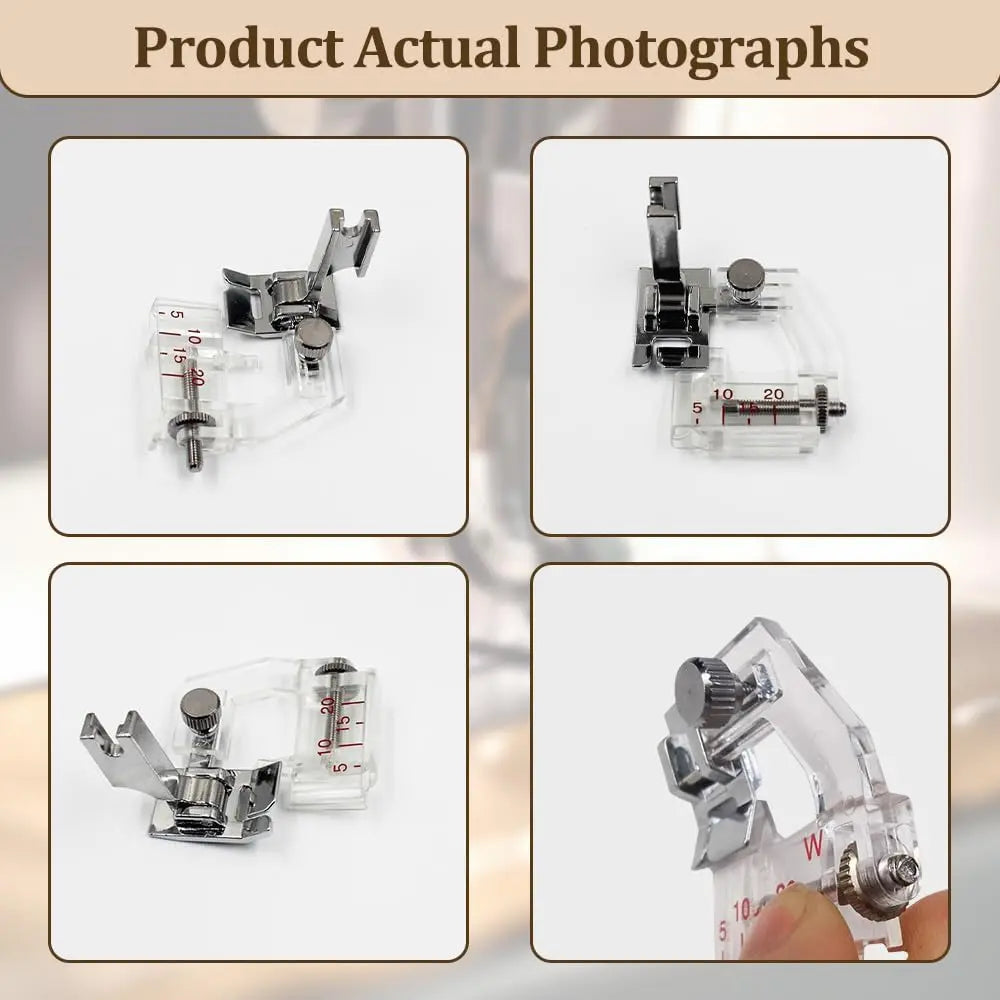 BowLift | Adjustable bias binding foot – For precise edge finishes