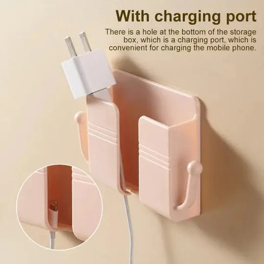 BowLift | Wall mount for phone & remote control – Practical 2-in-1 organizer