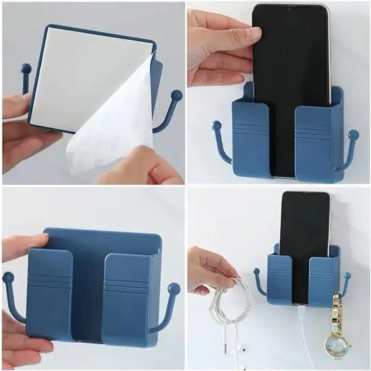 BowLift | Wall mount for phone & remote control – Practical 2-in-1 organizer