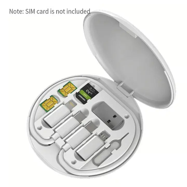 BowLift | 9-in-1 Cable Organizer – Everything for charging & data in one case