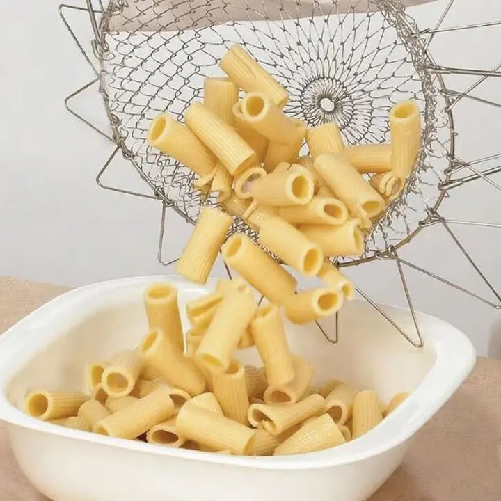 BowLift | Expandable Stainless Steel Sieve Basket for Frying & Draining