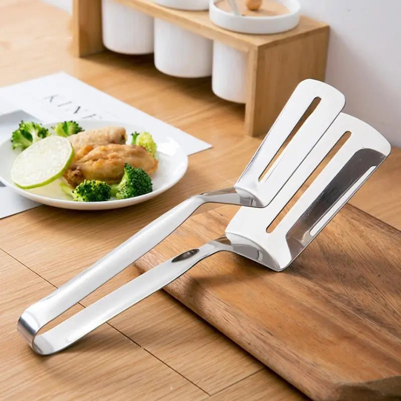 BowLift | Stainless Steel Grill Tongs with Reversal Function