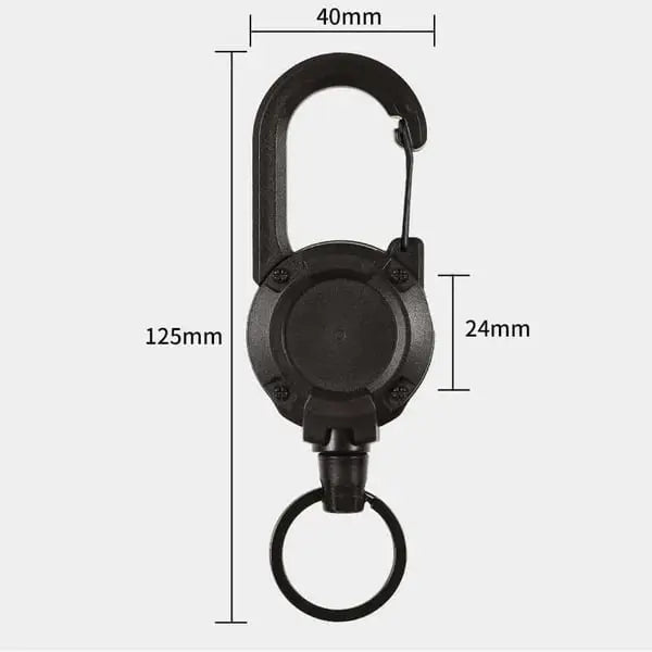 BowLift | Tactical Keychain with Retractable Cord
