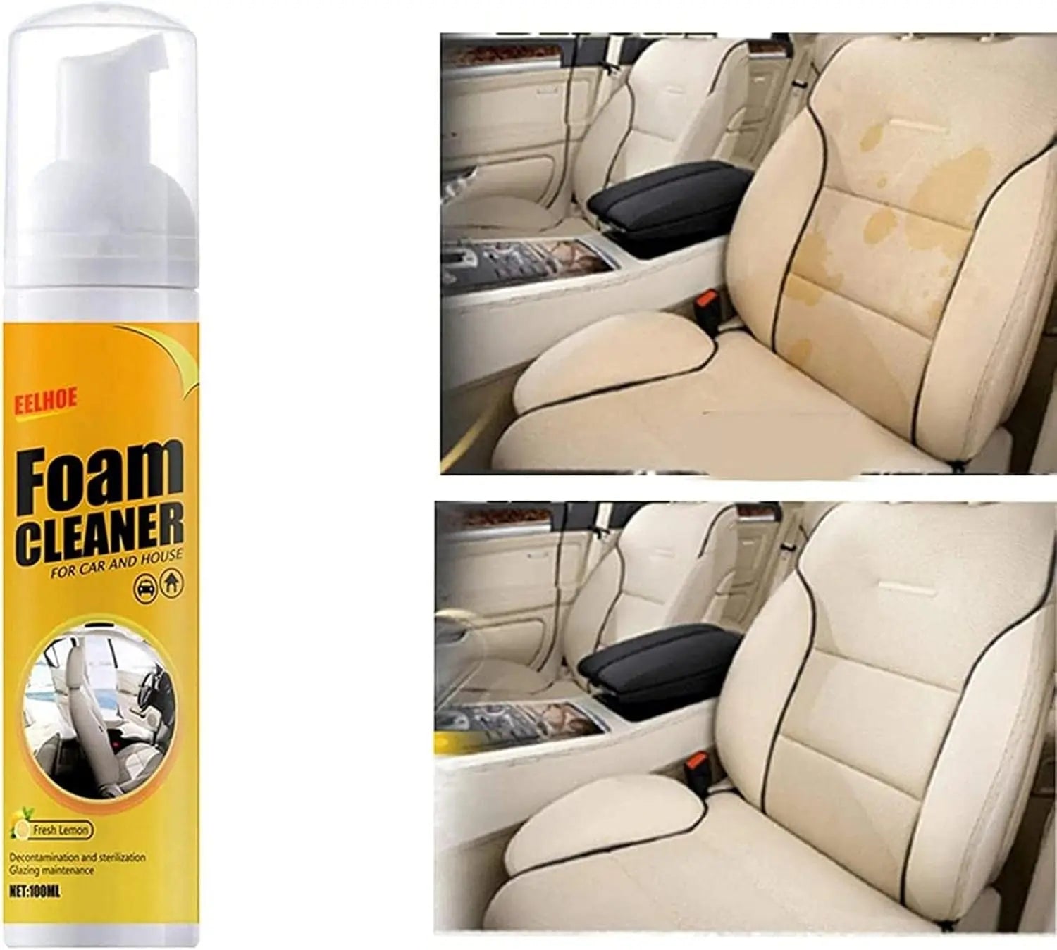 BowLift | Versatile foam cleaner for car interior & household