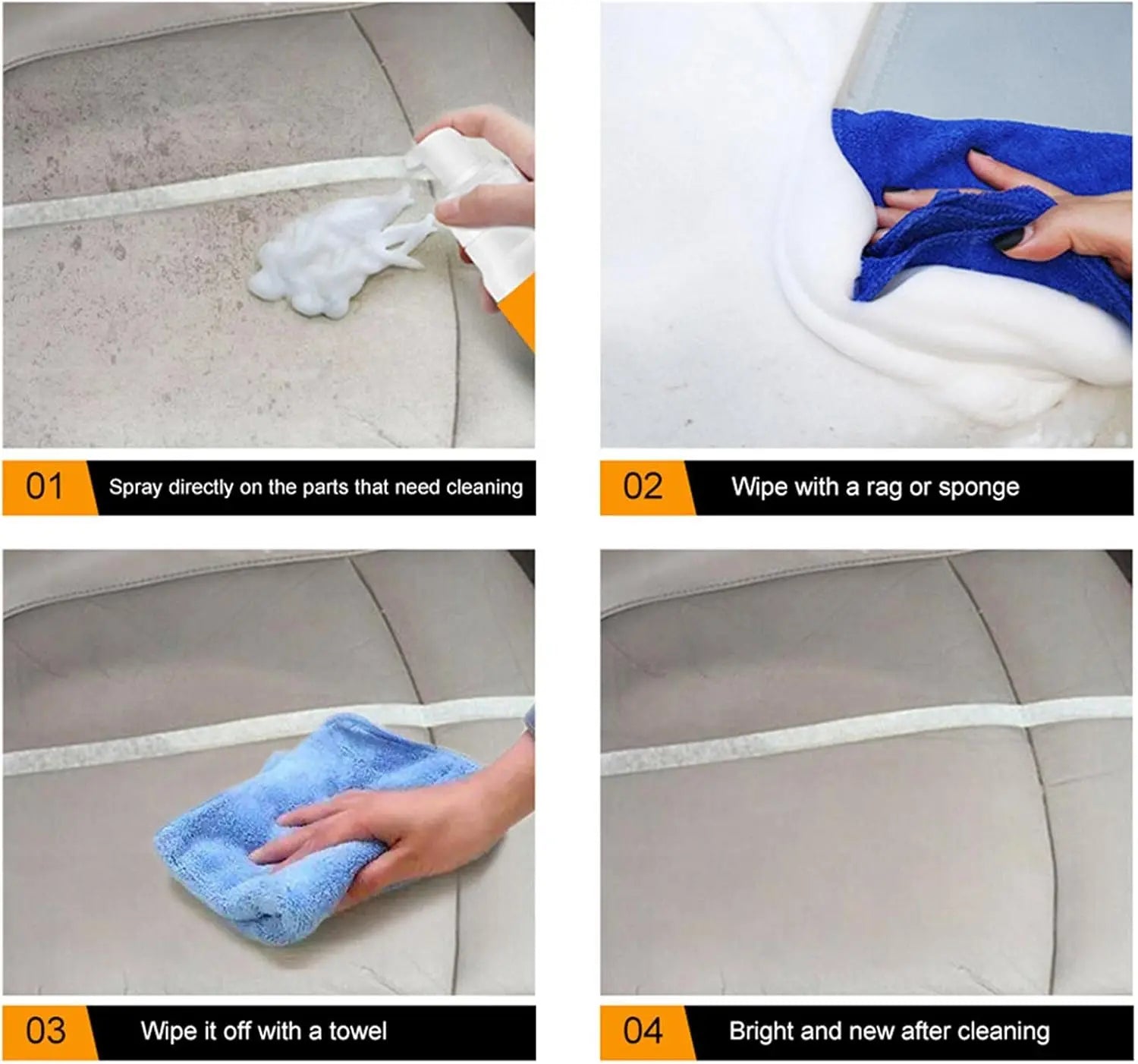 BowLift | Versatile foam cleaner for car interior & household