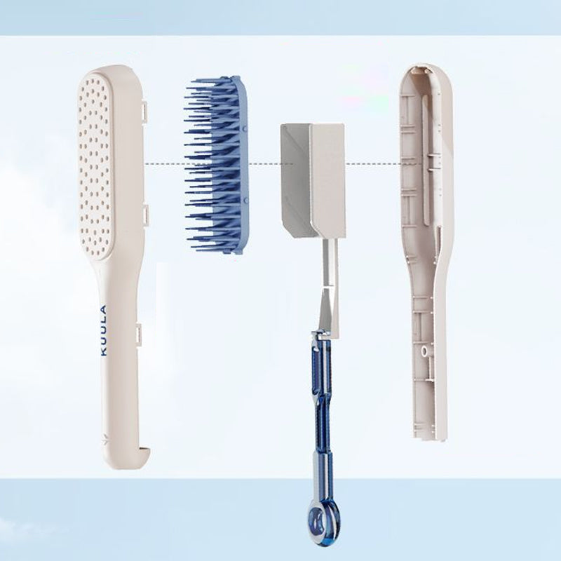 BowLift | Self-cleaning anti-static massage comb