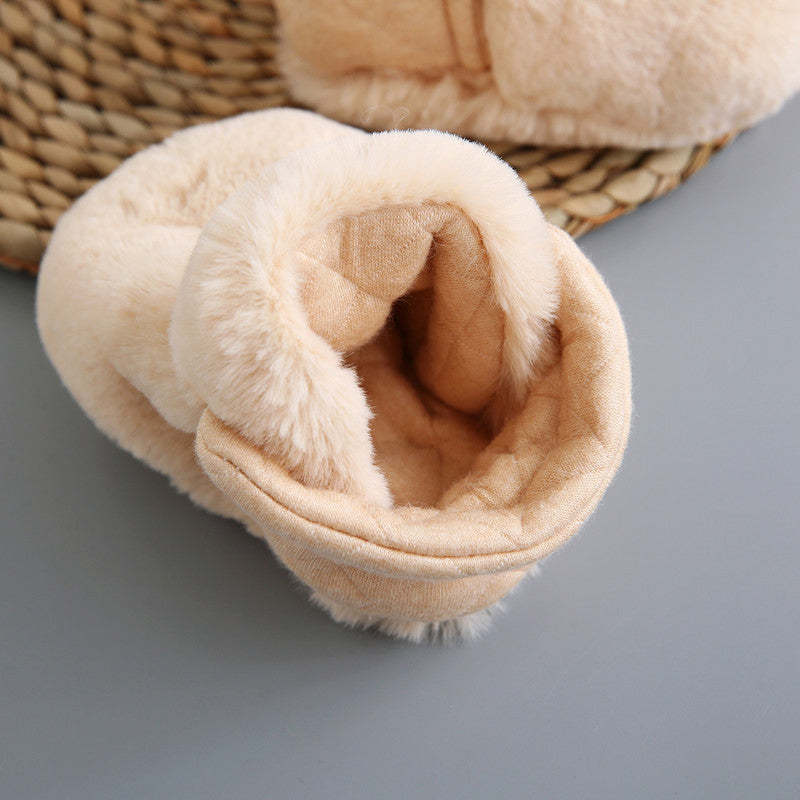 BowLift | Baby Cartoon Plush Cotton Shoes