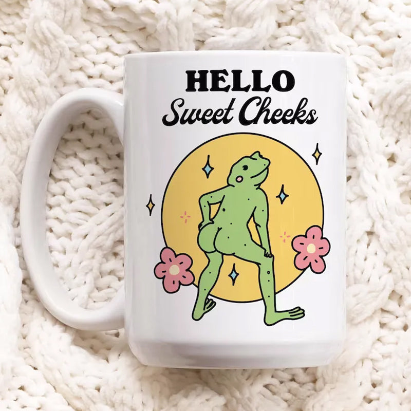 BowLift | Funny Frog Coffee Mug