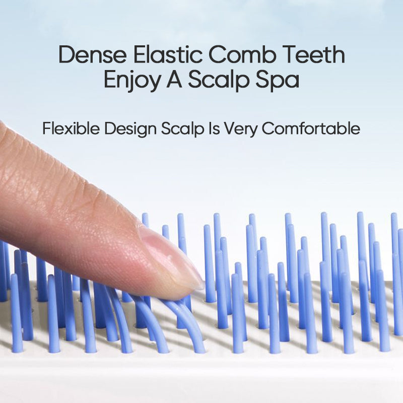 BowLift | Self-cleaning anti-static massage comb