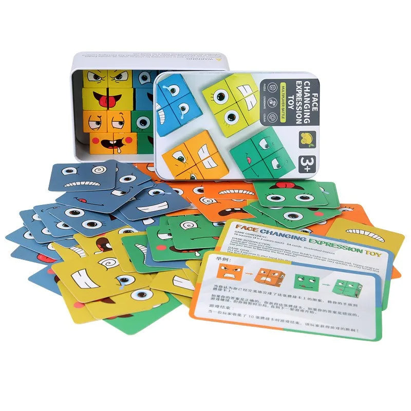 BowLift | BlockiMix Wooden Puzzle Game – Colorful Educational Blocks for Toddlers and Preschoolers