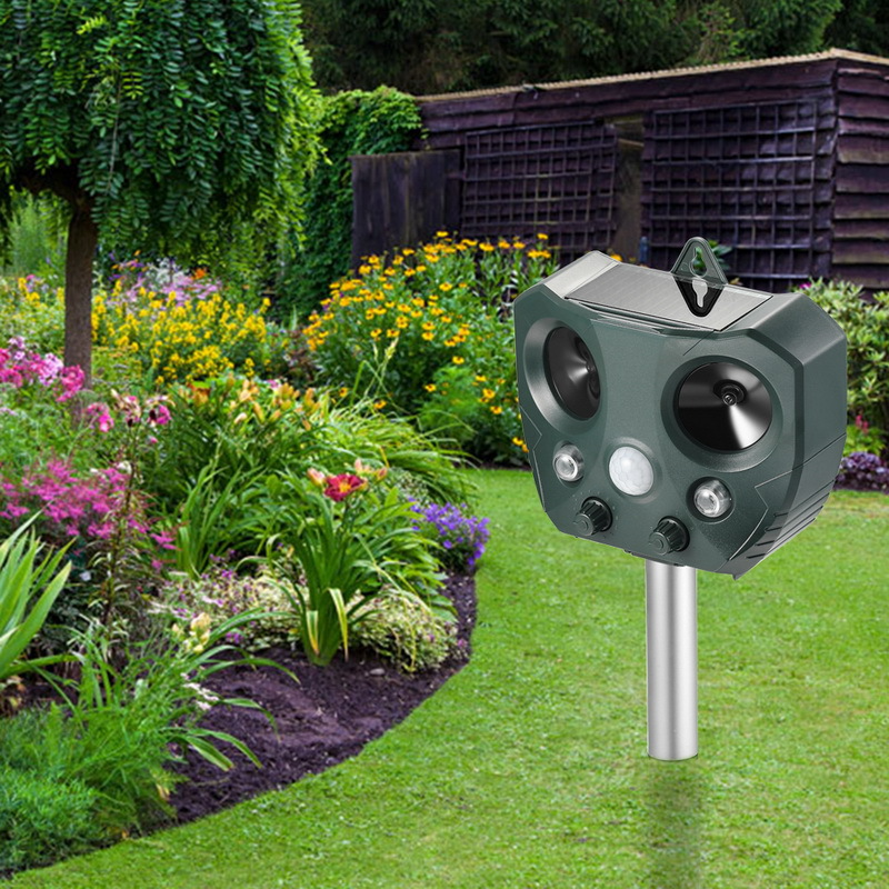 BowLift | Effective Pest Repeller – Solar Ultrasonic Animal Deterrent for Garden