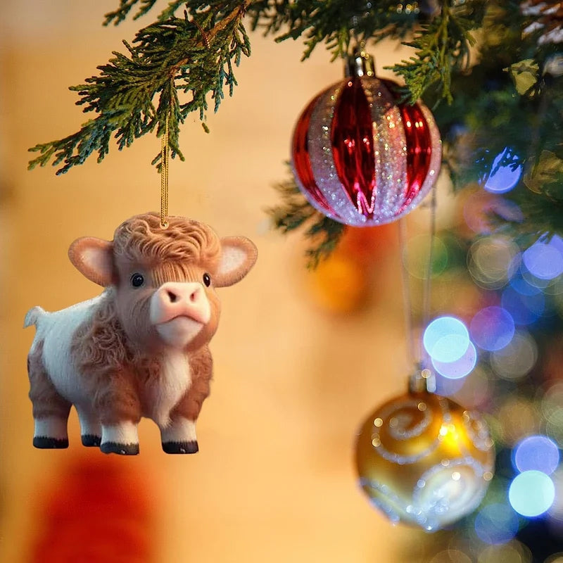 BowLift | Cartoon Cow Decorative Ornament
