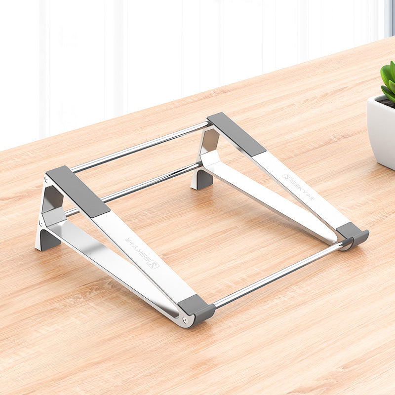 BowLift | Aluminum Ergonomic Laptop Stand, with Detachable & Easy-to-Assemble Design, for Home & Office