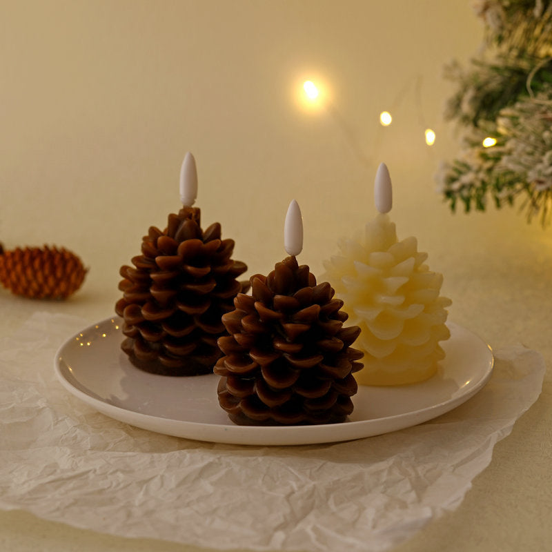 BowLift | Flameless Pine Cone Candles