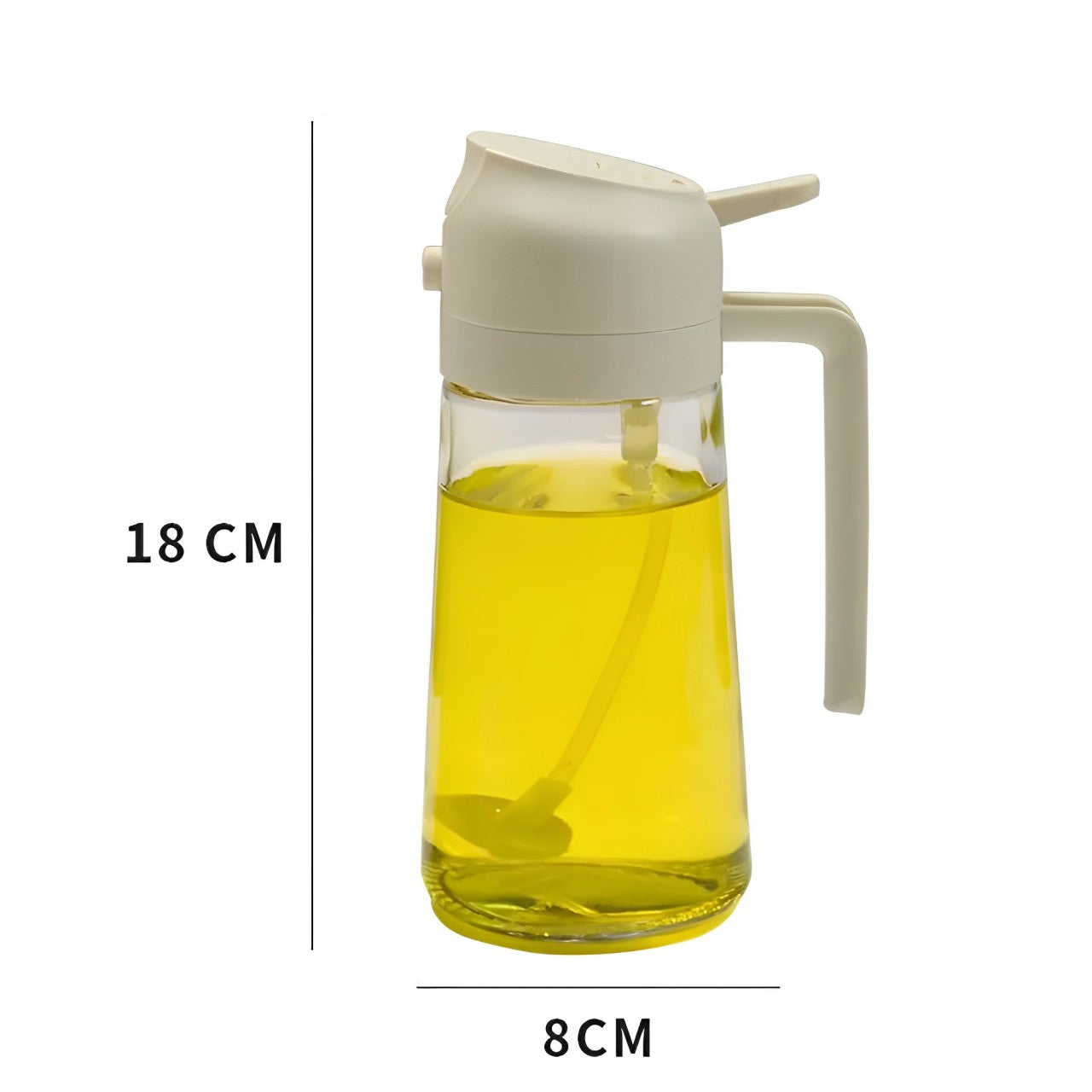 BowLift | 2-in-1 Olive Oil Dispenser & Sprayer – Perfect for Cooking, Salads, and BBQ