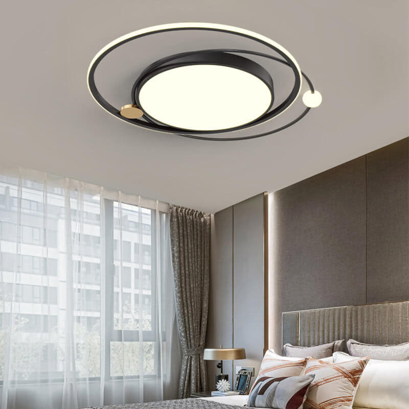 BowLift | Nordic Round Circle LED Ceiling Light flush mounted