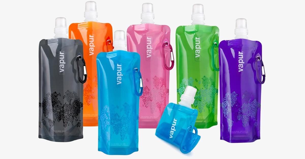 BowLift | Portable bottles with carabiner clip – Easy to carry collapsible water bottles