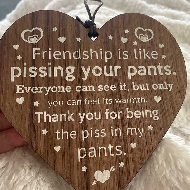 BowLift | Friendship Wood Pendant Christmas Tree Decor