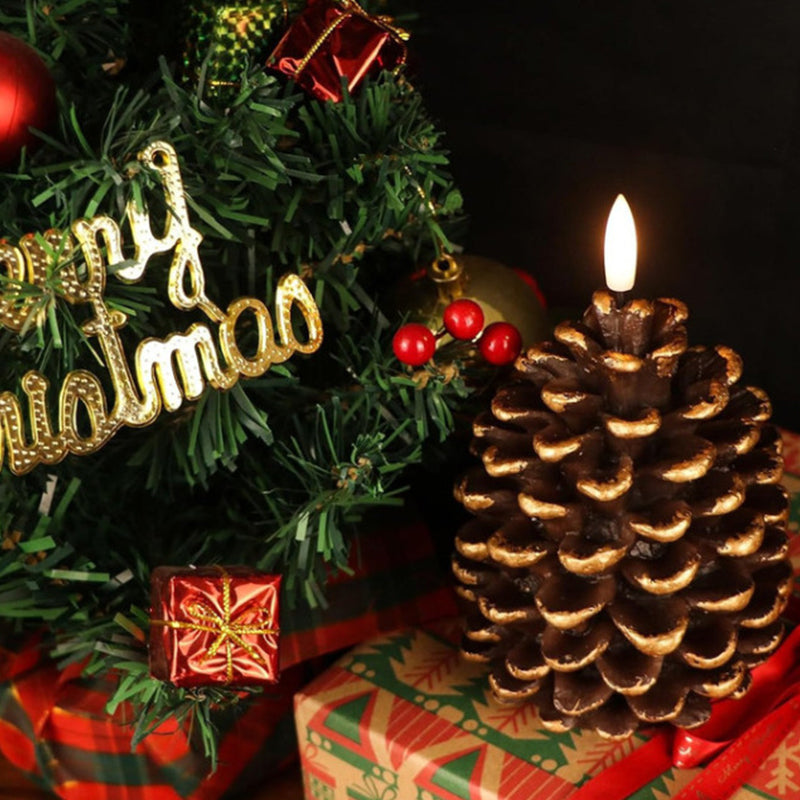 BowLift | Flameless Pine Cone Candles