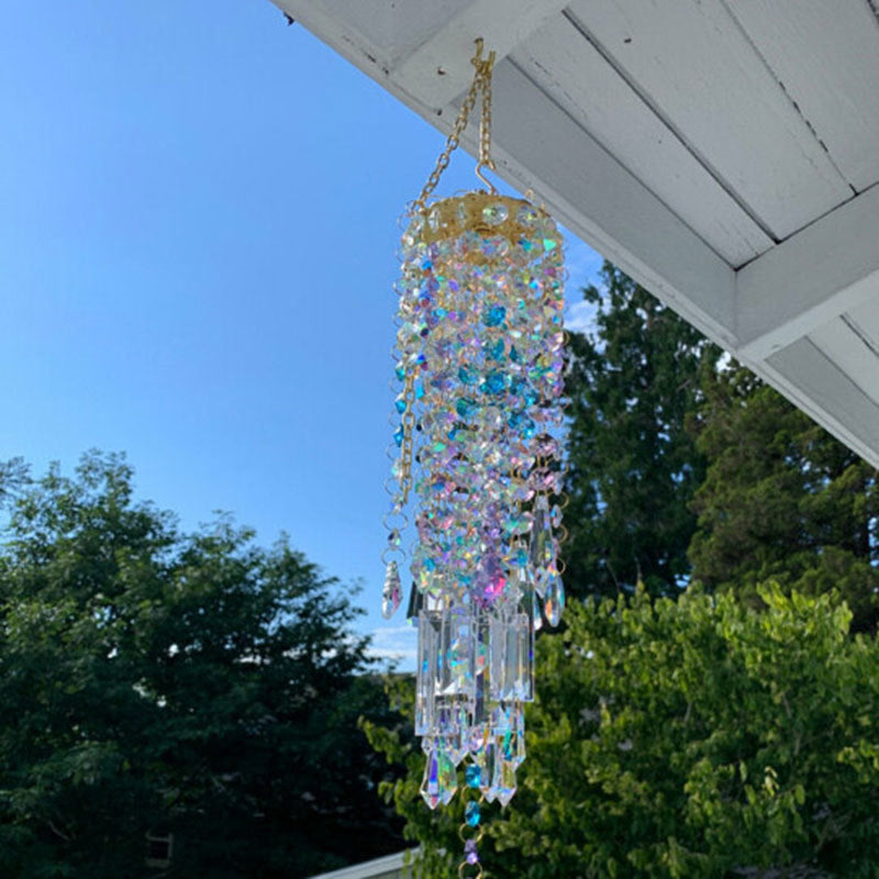 BowLift | Aurora Crystal Glass Wind Chime
