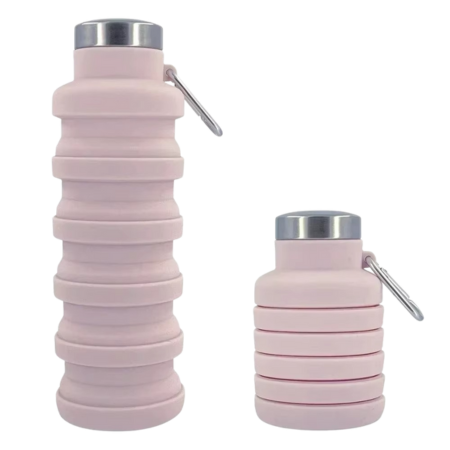 BowLift | Collapsible Silicone Water Bottle – Portable Folding Travel & Sports Bottle Cup
