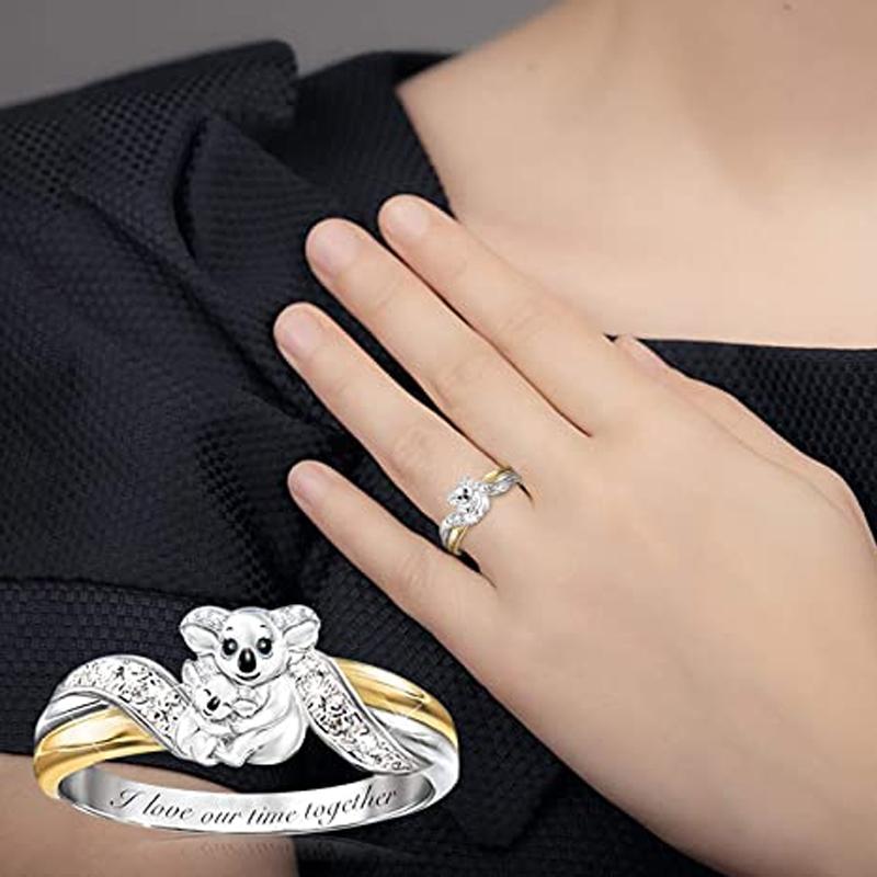 BowLift | Creative Parent-Child Bear Ring