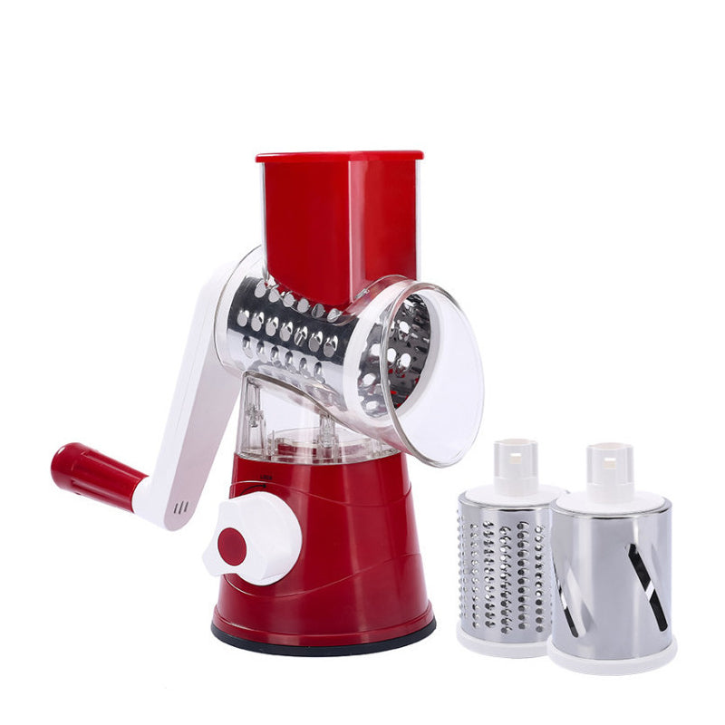 BowLift | 3 in 1 Rotary Cheese Grater Vegetable Slicer