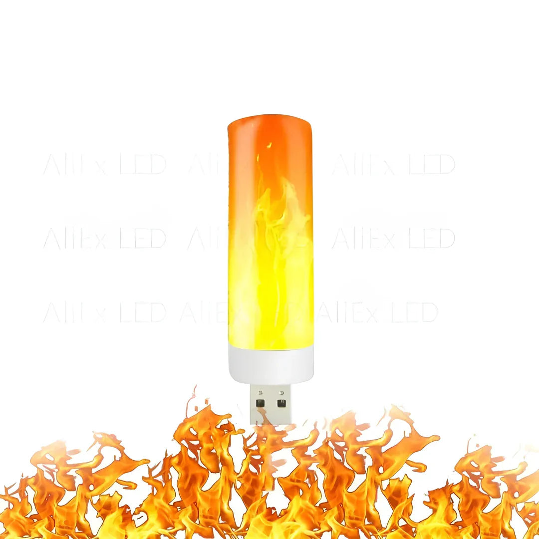 BowLift | Flame Effect Lamp – 9W LED Light Bulb with Realistic Flame Glow
