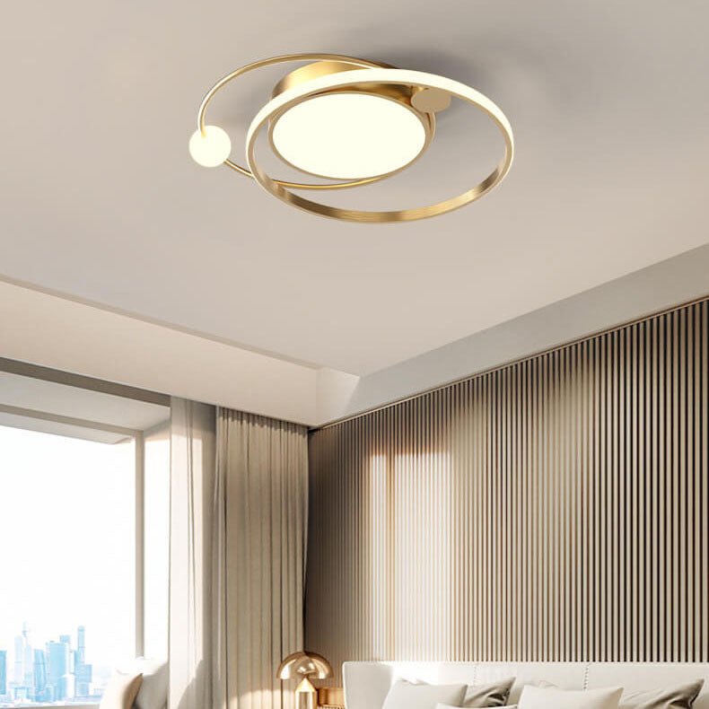 BowLift | Nordic Round Circle LED Ceiling Light flush mounted