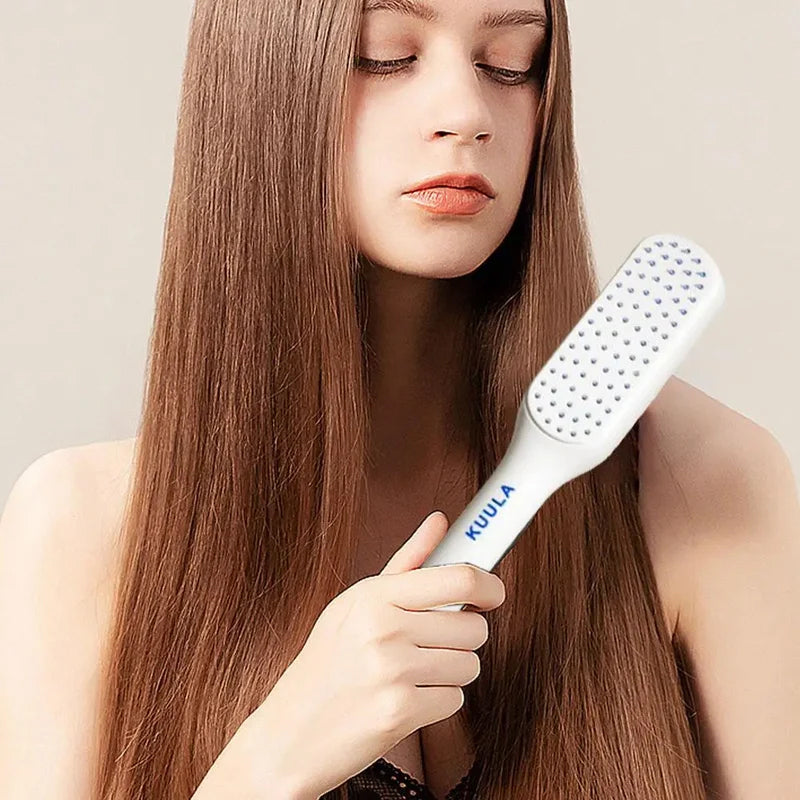 BowLift | Self-cleaning anti-static massage comb