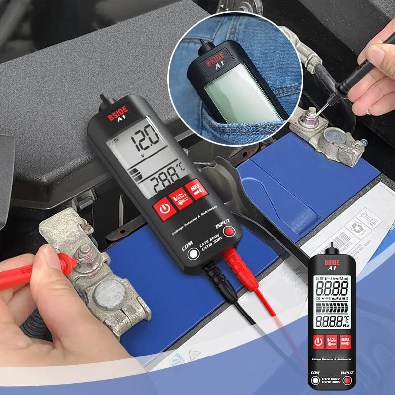 BowLift | A1 Fully Automatic Anti-Burner Intelligent Digital Multimeter