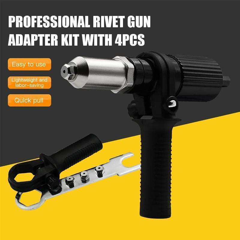 BowLift | Professional Rivet Gun Adapter Kit đ With 4 different Nozzle Pins