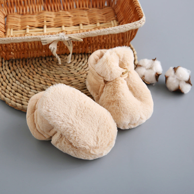 BowLift | Baby Cartoon Plush Cotton Shoes