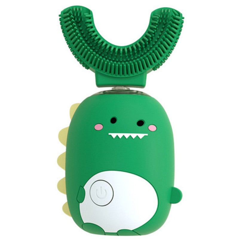 BowLift | Children's U-Shape 360° Electric Ultrasonic Toothbrush, with Light Therapy, Rechargeable & Waterproof Design, for 3-9 Years Kids