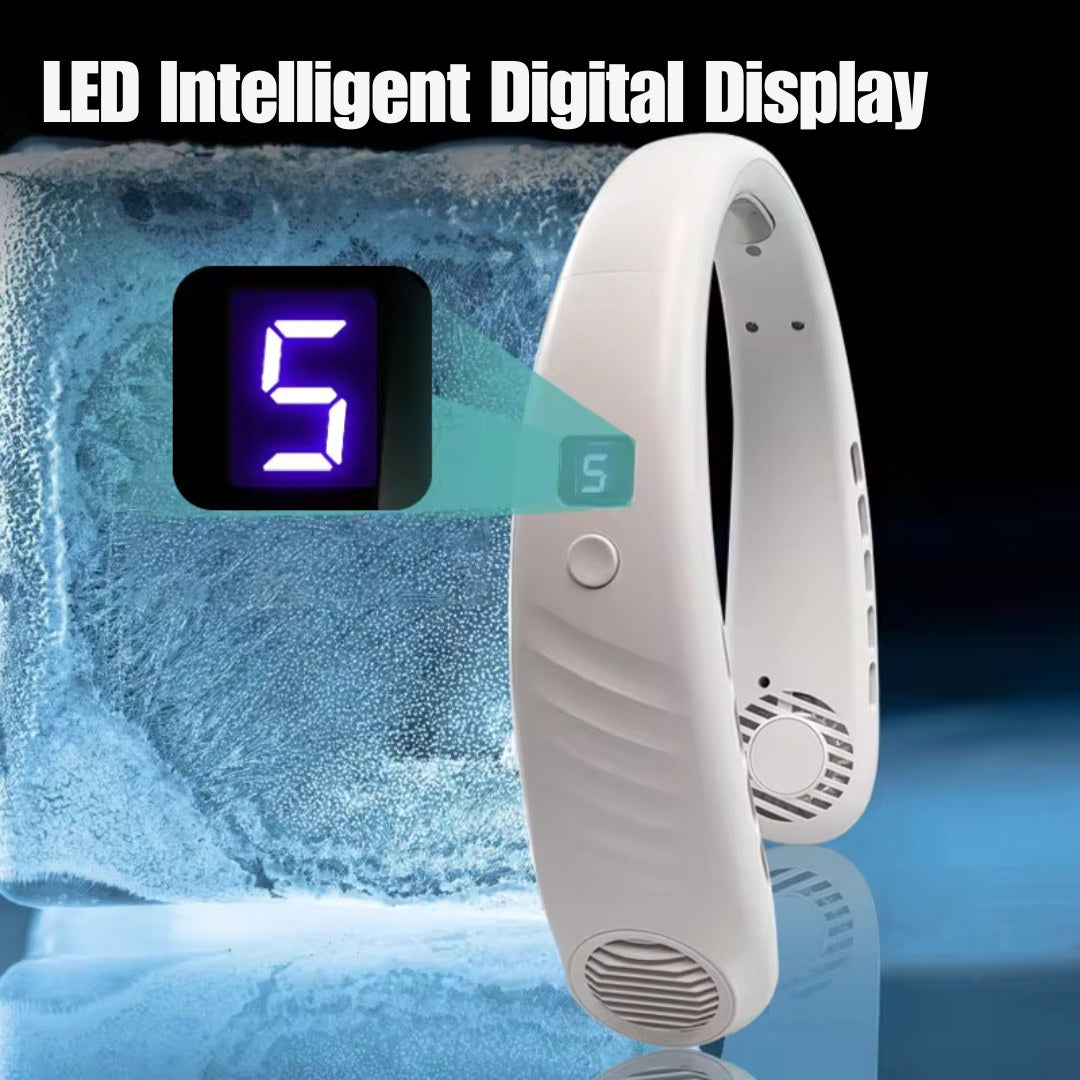Glacio – 5-Speed Mini USB Neck Fan