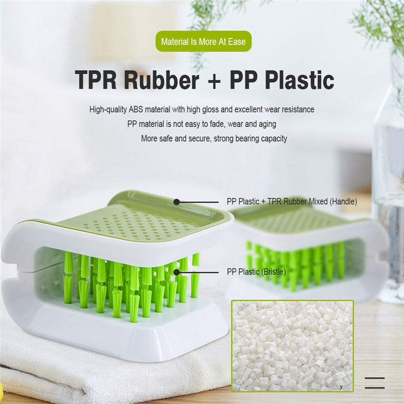 BowLift | Double Sided Non-Slip Cleaning Brush