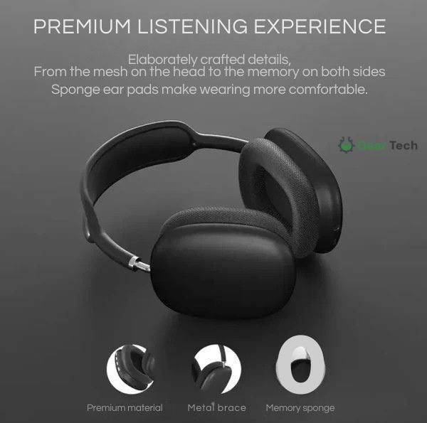 BowLift | PRO Wireless Headphones | Crystal Clear Sound, Ultimate Comfort & Up to 40 Hours Battery Life for Home and On the Go