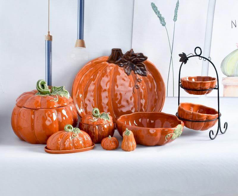 BowLift | Pumpkin Ceramic Kitchen Mug Bowl