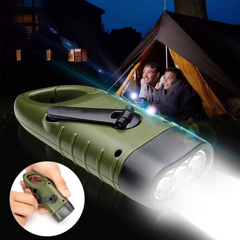 BowLift | Handcrank Solar-powered Flashlight