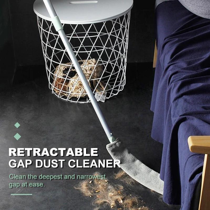 BowLift | Retractable Microfiber Cloth Dust Brush Gap Mop