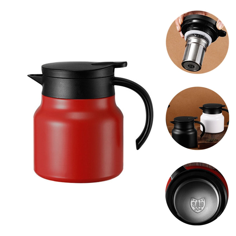 BowLift | Thermal Wave Elegant Stainless Steel Teapot